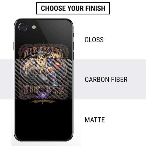 Liquid Blue NFL Minnesota Vikings Running Back iPhone SE (2nd & 3rd Gen) Skin