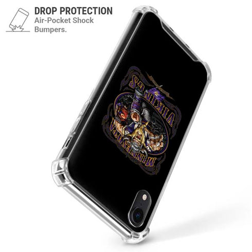 Liquid Blue NFL Minnesota Vikings Running Back iPhone XR Clear Case