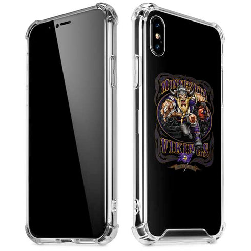 Liquid Blue NFL Minnesota Vikings Running Back iPhone XS Max Clear Case