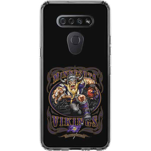 Liquid Blue NFL Minnesota Vikings Running Back LG K51/Q51 Clear Case