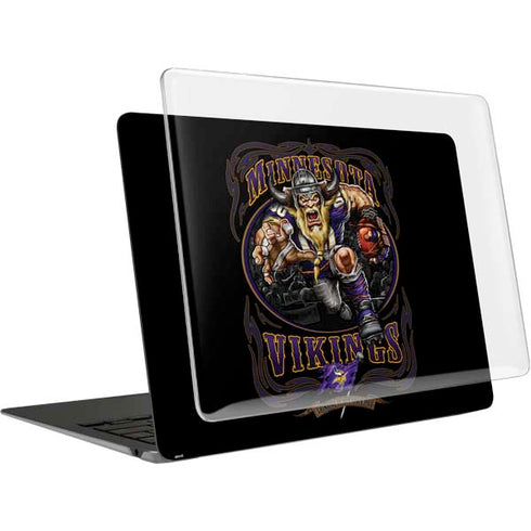 Liquid Blue NFL Minnesota Vikings Running Back MacBook Air 13in M1 (2021) Case plus Skin