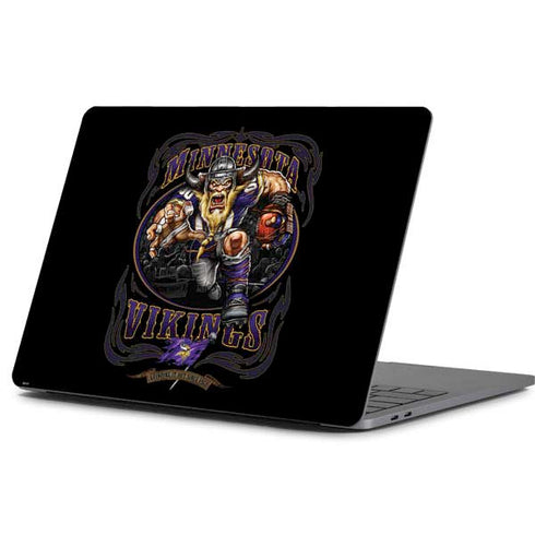 Liquid Blue NFL Minnesota Vikings Running Back Apple MacBook Pro 13-inch Skin
