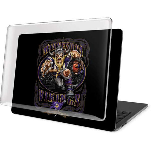 Liquid Blue NFL Minnesota Vikings Running Back MacBook Pro 16in (2019-20) Case plus Skin