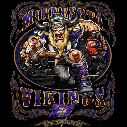 Liquid Blue NFL Minnesota Vikings Running Back Moto E5 Play Skin