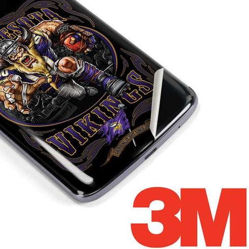 Liquid Blue NFL Minnesota Vikings Running Back Moto E5 Plus Skin