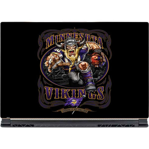 Liquid Blue NFL Minnesota Vikings Running Back MSI GS65 Stealth Laptop Skin