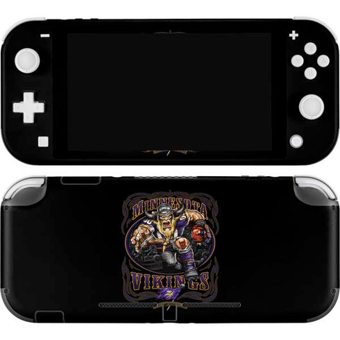 Liquid Blue NFL Minnesota Vikings Running Back Nintendo Switch Lite Skin