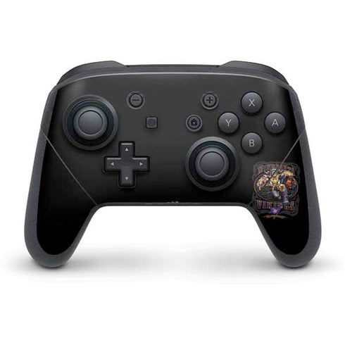 Liquid Blue NFL Minnesota Vikings Running Back Nintendo Switch Pro Controller Skin