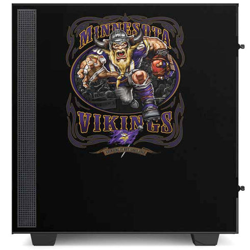 Liquid Blue NFL Minnesota Vikings Running Back NZXT H510 Compact ATX Mid-Tower Case Skin