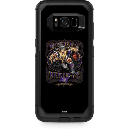 Liquid Blue NFL Minnesota Vikings Running Back Otterbox Commuter Galaxy Skin