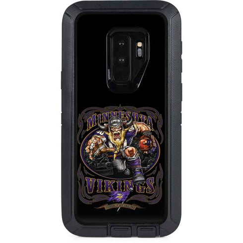 Liquid Blue NFL Minnesota Vikings Running Back Otterbox Defender Galaxy Skin