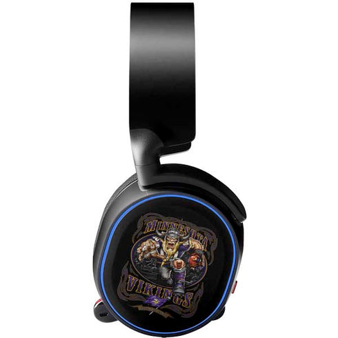 Liquid Blue NFL Minnesota Vikings Running Back SteelSeries Arctis 5 Skin
