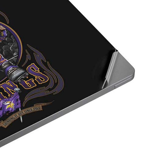 Liquid Blue NFL Minnesota Vikings Running Back Universal Laptop 13in (10.6 x 7.6in) Skin