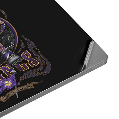 Liquid Blue NFL Minnesota Vikings Running Back Universal Laptop 16in (13 x 9.4in) Skin