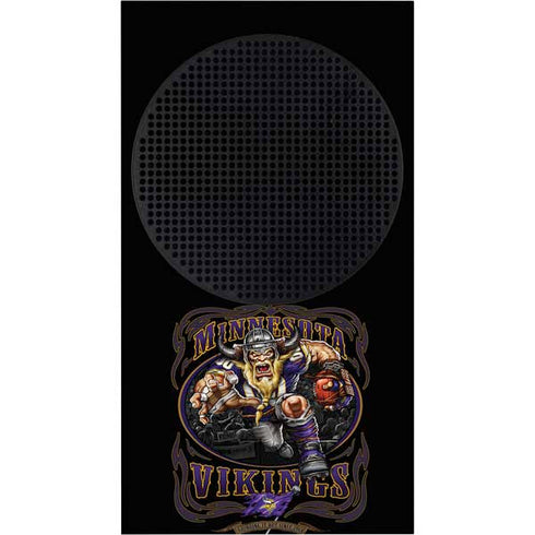 Liquid Blue NFL Minnesota Vikings Running Back Xbox Series S Console Skin