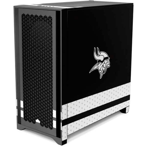 NFL Minnesota Vikings Shutout Corsair 4000D Tempered Glass Mid-Tower ATX Case Skin