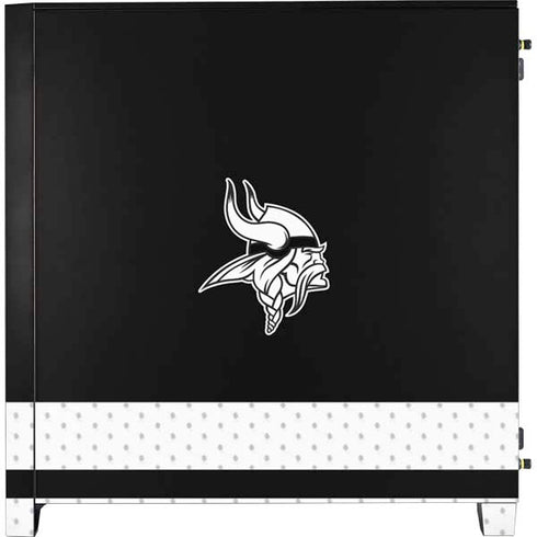 NFL Minnesota Vikings Shutout Corsair 4000D Tempered Glass Mid-Tower ATX Case Skin