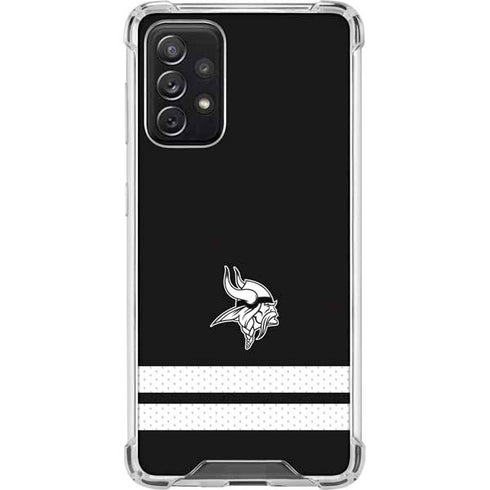 NFL Minnesota Vikings Shutout Galaxy A72 5G Clear Case