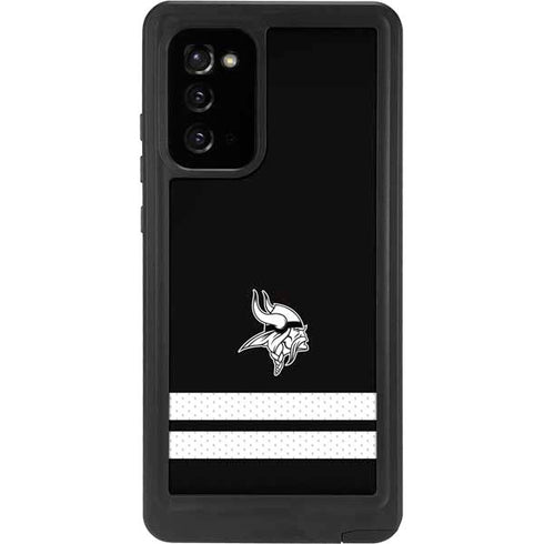 NFL Minnesota Vikings Shutout Galaxy Note20 5G Waterproof Case