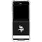 NFL Minnesota Vikings Shutout Galaxy Z Flip5 5G Clear Case