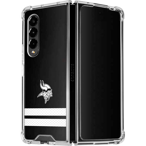 NFL Minnesota Vikings Shutout Galaxy Z Fold4 5G Clear Case