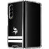 NFL Minnesota Vikings Shutout Galaxy Z Fold4 5G Clear Case
