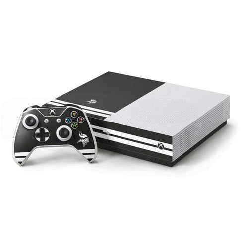 NFL Minnesota Vikings Shutout Xbox One S Console and Controller Bundle Skin