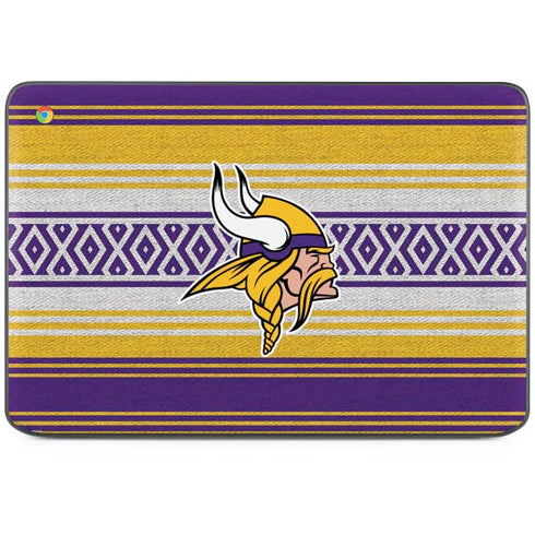NFL Minnesota Vikings Trailblazer HP Chromebook Skin