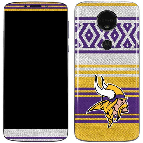 NFL Minnesota Vikings Trailblazer Moto E5 Plus Skin