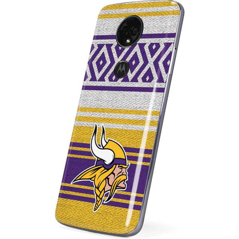 NFL Minnesota Vikings Trailblazer Moto E5 Plus Skin