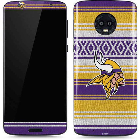 NFL Minnesota Vikings Trailblazer Moto G6 Skin