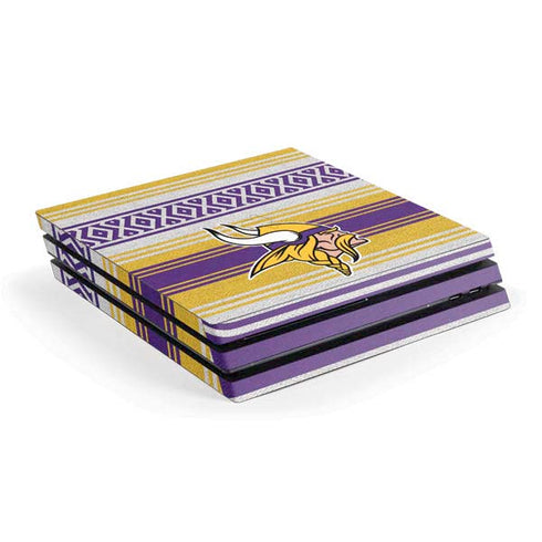 NFL Minnesota Vikings Trailblazer PS4 Pro Console Skin