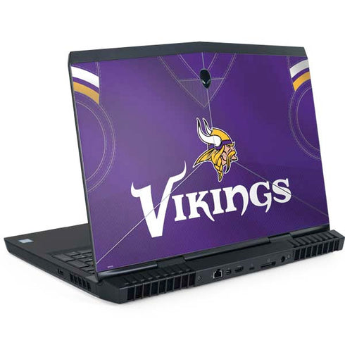 NFL Minnesota Vikings Team Jersey Dell Alienware Skin