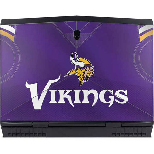 NFL Minnesota Vikings Team Jersey Dell Alienware Skin