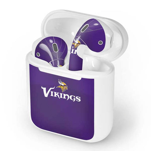 NFL Minnesota Vikings Team Jersey Apple AirPods Skin