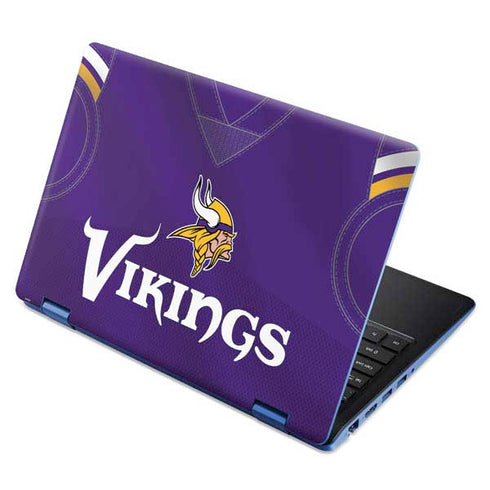 NFL Minnesota Vikings Team Jersey Aspire R11 11.6in Skin