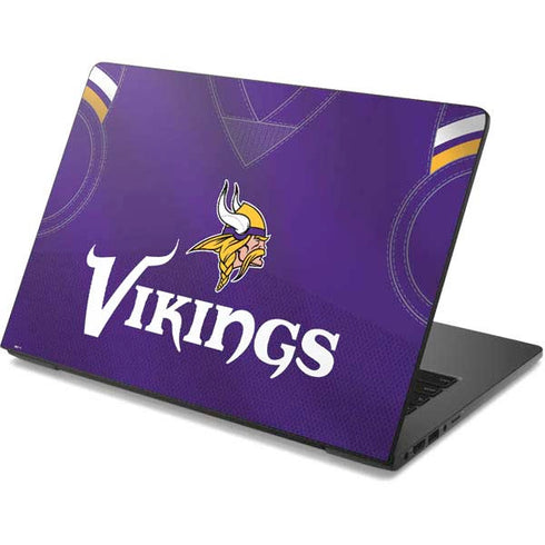 NFL Minnesota Vikings Team Jersey Dell Chromebook Skin