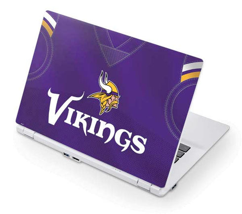 NFL Minnesota Vikings Team Jersey Acer Chromebook Skin