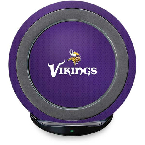 NFL Minnesota Vikings Team Jersey Fast Charge Wireless Charging Stand Skin