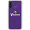 NFL Minnesota Vikings Team Jersey Galaxy A10e Clear Case