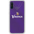 NFL Minnesota Vikings Team Jersey Galaxy A10e Clear Case
