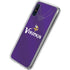 NFL Minnesota Vikings Team Jersey Galaxy A10e Clear Case