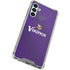 NFL Minnesota Vikings Team Jersey Galaxy A13 5G Clear Case