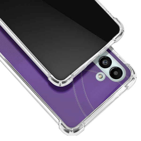 NFL Minnesota Vikings Team Jersey Galaxy A13 5G Clear Case