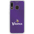 NFL Minnesota Vikings Team Jersey Galaxy A20 Clear Case