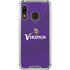 NFL Minnesota Vikings Team Jersey Galaxy A30 Clear Case