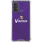 NFL Minnesota Vikings Team Jersey Galaxy A32 5G Clear Case