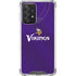 NFL Minnesota Vikings Team Jersey Galaxy A52 5G Clear Case