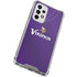 NFL Minnesota Vikings Team Jersey Galaxy A53 5G Clear Case