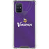 NFL Minnesota Vikings Team Jersey Galaxy A71 5G Clear Case